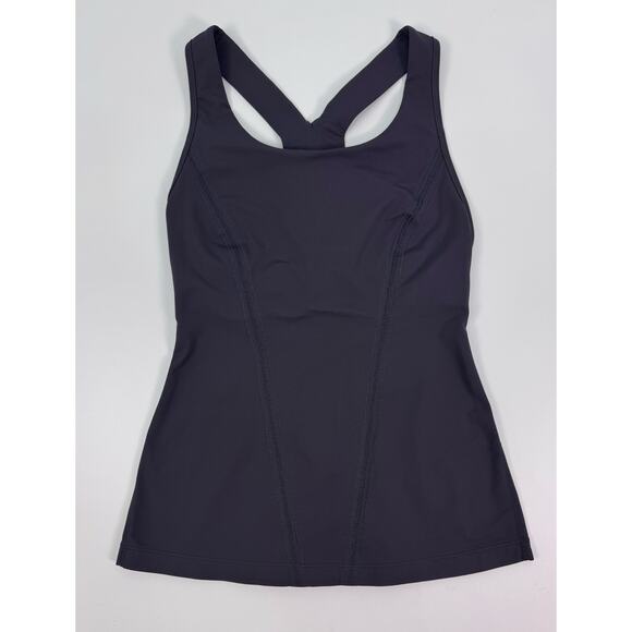 Lululemon Gray Racerback Athletic Tank Top Size Small - Picture 4 of 7